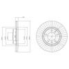 DELPHI BG3835 Brake Disc