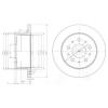DELPHI BG3853 Brake Disc