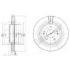 DELPHI BG3860 Brake Disc