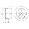 DELPHI BG3889 Brake Disc