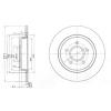 DELPHI BG3897 Brake Disc