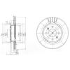 DELPHI BG3934 Brake Disc
