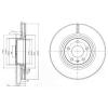 DELPHI BG3939 Brake Disc