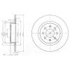 DELPHI BG3945 Brake Disc
