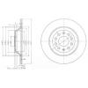 DELPHI BG3956 Brake Disc