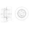 DELPHI BG3960 Brake Disc