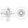 DELPHI BG3962 Brake Disc
