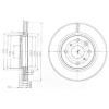 DELPHI BG3976 Brake Disc