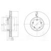 DELPHI BG4006 Brake Disc