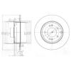DELPHI BG4012 Brake Disc