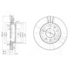DELPHI BG4015 Brake Disc