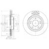 DELPHI BG4034 Brake Disc