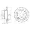 DELPHI BG9006 Brake Disc