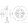 DELPHI BG9016 Brake Disc