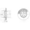 DELPHI BG9773 Brake Disc