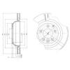 DELPHI BG4070 Brake Disc