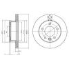 DELPHI BG4067 Brake Disc