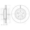 DELPHI BG9050 Brake Disc