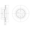 DELPHI BG4078 Brake Disc