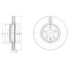DELPHI BG4080 Brake Disc