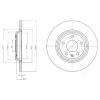 DELPHI BG4081 Brake Disc