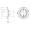 DELPHI BG4092 Brake Disc