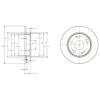 DELPHI BG4118 Brake Disc