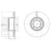 DELPHI BG4102 Brake Disc