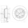 DELPHI BG4095 Brake Disc