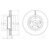 DELPHI BG4113 Brake Disc