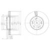 DELPHI BG4119 Brake Disc