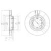 DELPHI BG4132 Brake Disc