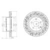 DELPHI BG4142 Brake Disc
