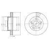 DELPHI BG4181 Brake Disc