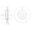 DELPHI BG4189 Brake Disc