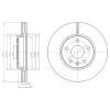 DELPHI BG4191 Brake Disc