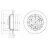 DELPHI BG4196 Brake Disc