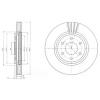DELPHI BG4205 Brake Disc