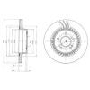 DELPHI BG4226 Brake Disc