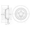 DELPHI BG4238 Brake Disc