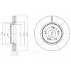 DELPHI BG4250 Brake Disc