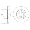 DELPHI BG4320 Brake Disc