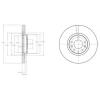 DELPHI BG4332 Brake Disc