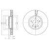 DELPHI BG9106 Brake Disc