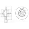 DELPHI BG670 Brake Disc
