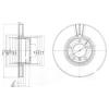 DELPHI BG9005 Brake Disc