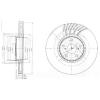 DELPHI BG9012 Brake Disc