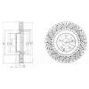 DELPHI BG9878 Brake Disc