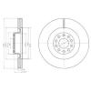 DELPHI BG9018 Brake Disc