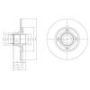 DELPHI BG9033RS Brake Disc